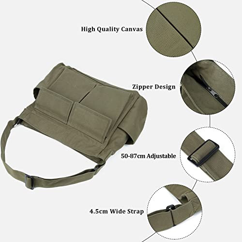 Women's Canvas Shoulder Bag, Large Capacity, Soft Denim