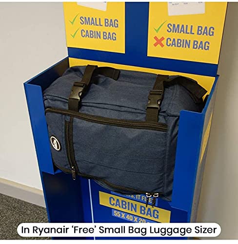 Stylish Atlantic Blue Hand Luggage Backpack - 20L