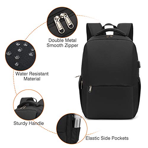 Designer Laptop School Backpack with USB Charging Port