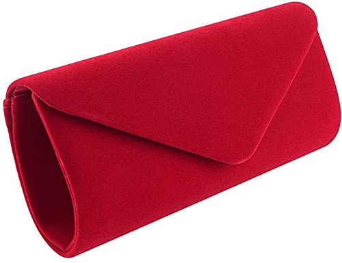 Sparkling Red Clutch Bag for Wedding or Party