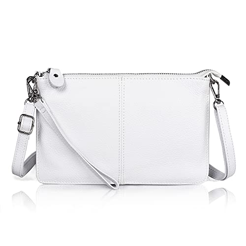 Befen Ladies' Soft Leather Crossbody Wallet with Smartphone Compartment