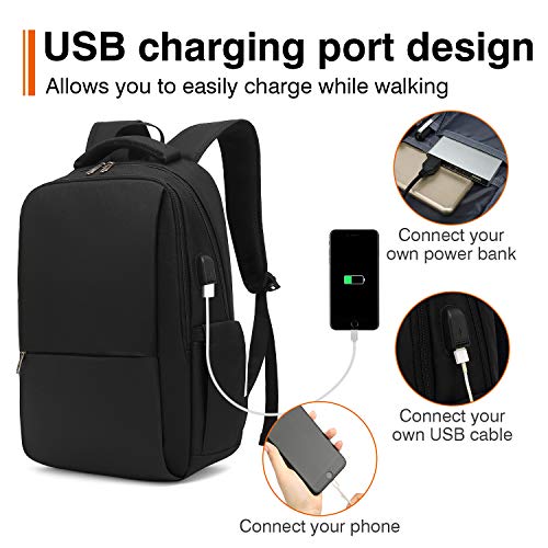 Designer Laptop School Backpack with USB Charging Port