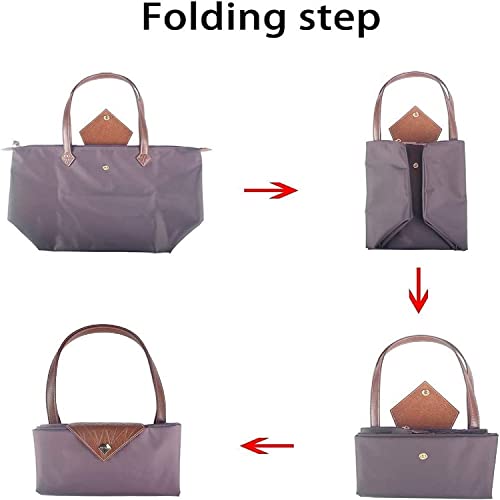 Stylish Nylon Tote Bag for Women - Black