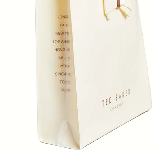 Ted Baker Alacon Plain Bow Large Icon Bag Tote, Ivory
