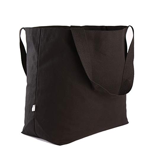 Large Cotton Canvas Designer Handbag Beach Tote
