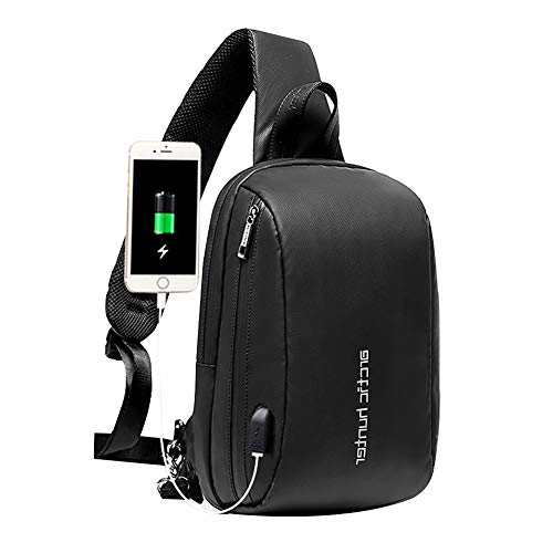 Arctic Hunter Men's USB Crossbody Sling Bag