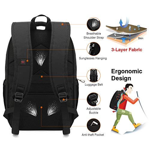 Designer Laptop School Backpack with USB Charging Port