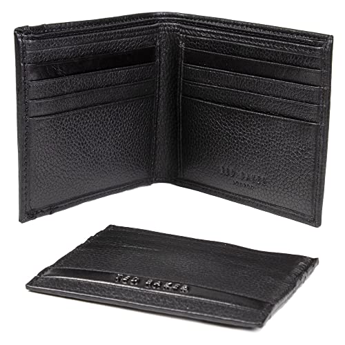 Ted Baker Mens Bifold & Card Wallet Bags and Wallets Black One Size
