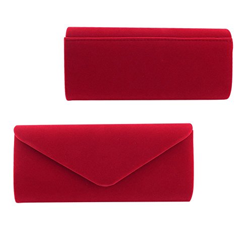 Sparkling Red Clutch Bag for Wedding or Party