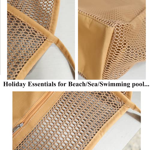 Women's Designer Beach Tote Bag for Pool and Travel