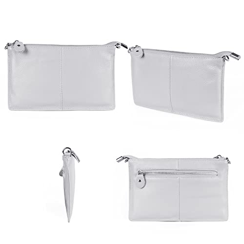 Befen Ladies' Soft Leather Crossbody Wallet with Smartphone Compartment