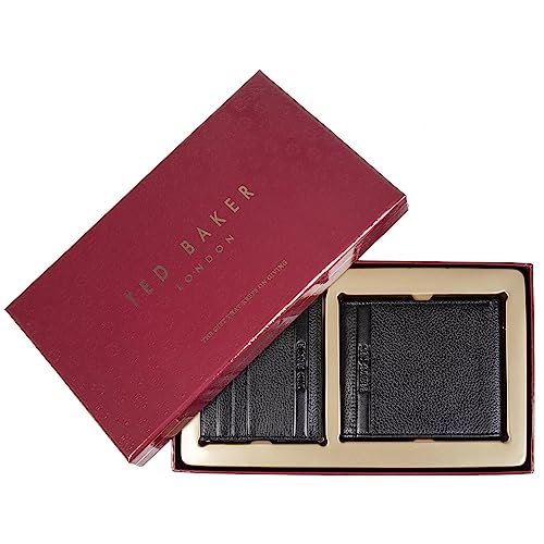 Ted Baker Mens Bifold & Card Wallet Bags and Wallets Black One Size