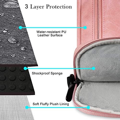 Alfheim Waterproof Leather Laptop Bag for Women/Men/ Business