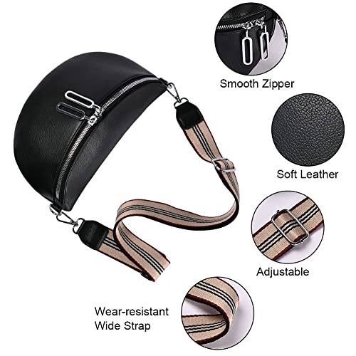 Aucuu One Shoulder PU Leather Women Bag