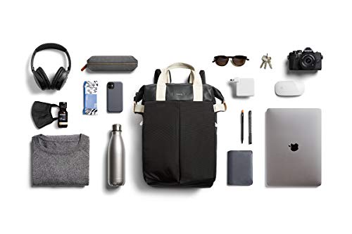 Premium Black Sand Bellroy Tokyo Totepack: Ideal for laptops & essentials