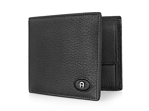 Landscape format men's wallet from Aigner., 007 Black (Black) - .