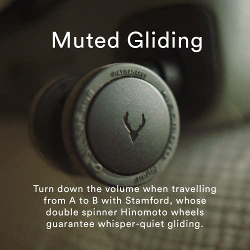 ANTLER Stamford Large Black Lightweight Spinner Suitcase - 152L