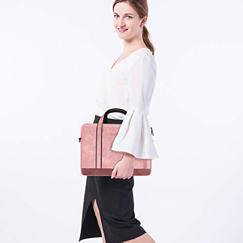 Alfheim Waterproof Leather Laptop Bag for Women/Men/ Business
