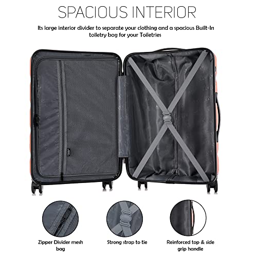 Designer Handbags: Lightweight, Durable Shell with TSA Lock