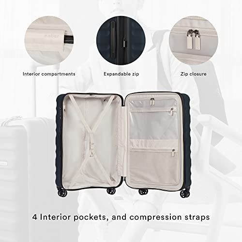 ANTLER Clifton Suitcase - Medium Size, Navy