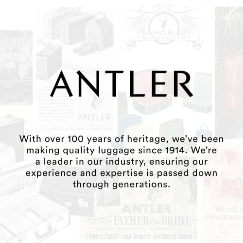 ANTLER Stamford Large Black Lightweight Spinner Suitcase - 152L