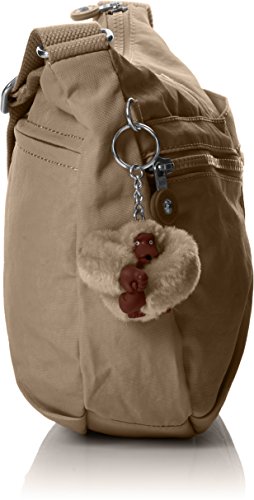 Kipling Izellah, Women’s Cross-Body Bag, Beige (True Beige), 33x23x12 cm (B x H x T)