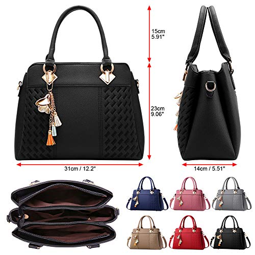 ACNCN Damen Designer Schultertasche - Königsblau