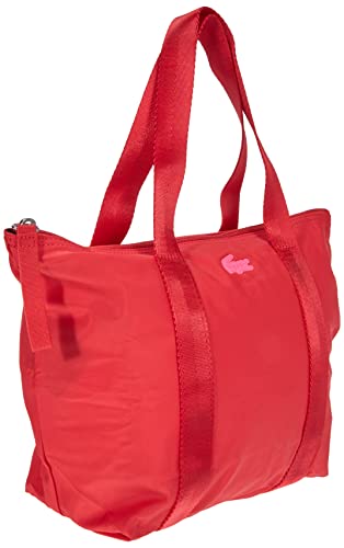 Lacoste Women's Small Tote Bag in Neon Pink