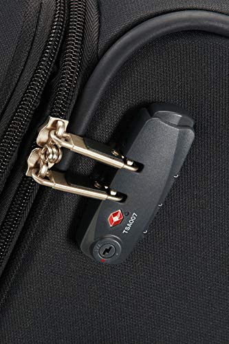 Black Samsonite Suitcase, Large Size (78cm-112.5L)