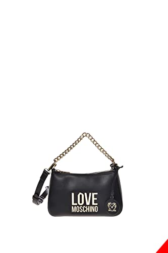 Love Moschino Black Shoulder Bag - 15x19x4