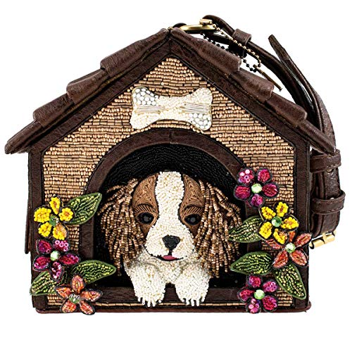 Mary Frances Multicolor Ruff House Top Handle Bag