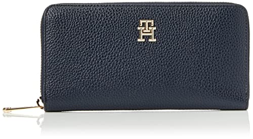 Blue Tommy Hilfiger Women's Emblem Large Wallet