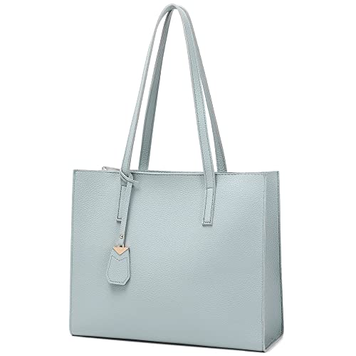 MORGLOVE Women's Large Tote Bag in Soft Leather