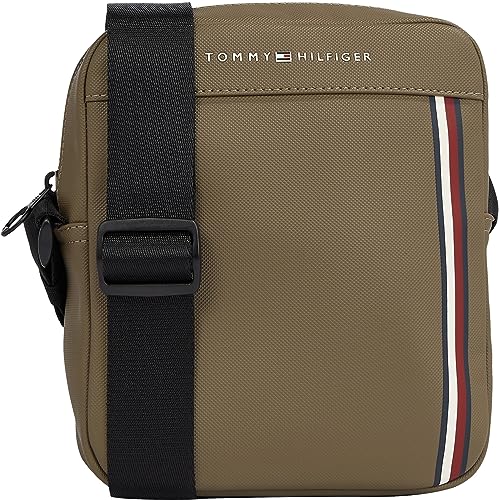 Tommy Hilfiger Khaki PU Mini Designer Handbag