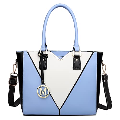 Miss Lulu Designer Shoulder Handbag in Pu Leather