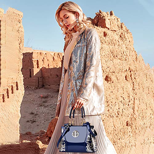 NICOLE & DORIS Elegant Leather Shoulder Handbag