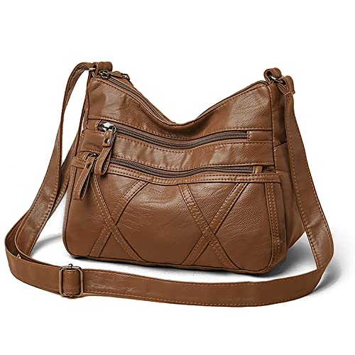 Stylish Lightweight Crossbody Bags for Women: Soft Leather