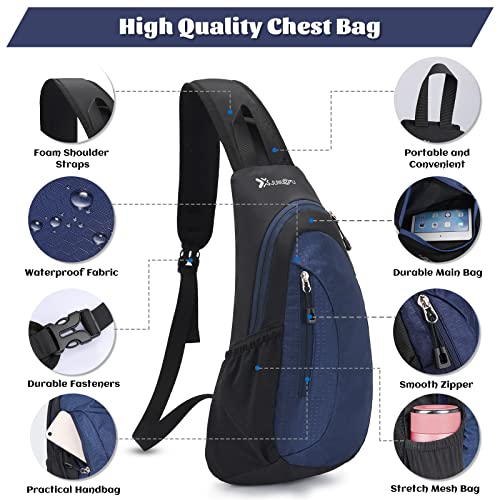 Januts Sling Shoulder Backpack - Lightweight, Waterproof, Anti-Theft