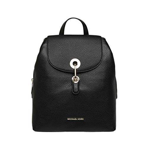 Michael Kors Black Raven Medium Designer Backpack