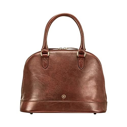 Handmade Italian Leather Classic Handbag for Women