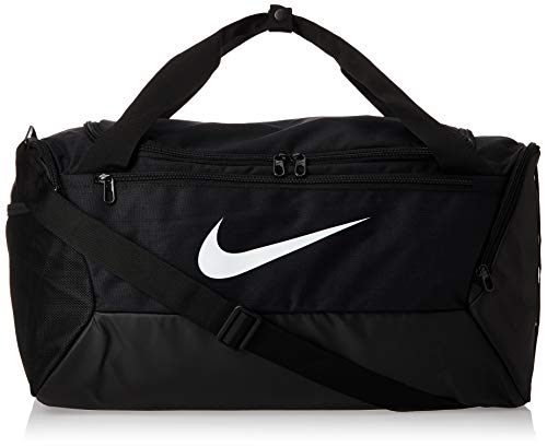 Brasilia Gym Bag by NIKE - Unisex, Black/White