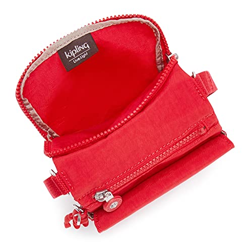 Kipling Eldorado Small Crossbody Bag, Red Rouge