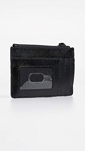 Marc Jacobs Black Snapshot Top Zip Multi Wallet