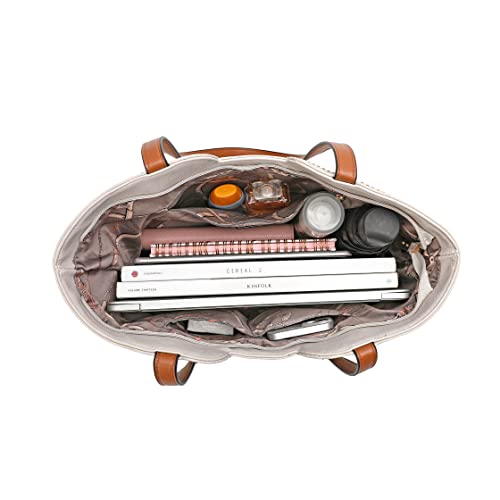 Montana West Oversized Designer Tote Handbag with Top Handle