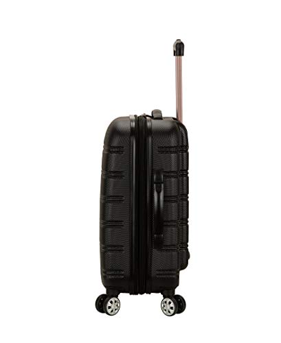 Rockland Luggage Melbourne 20 Inch Black Carry On