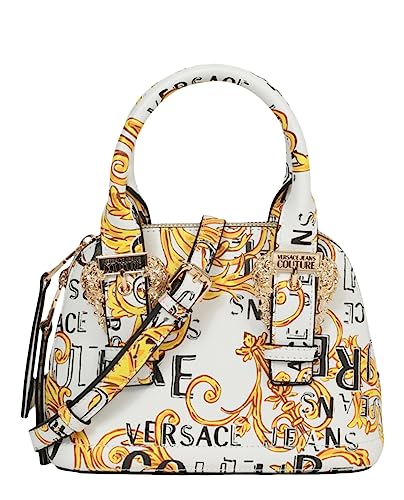 Versace Jeans Couture Logo handbags - white/gold feminist