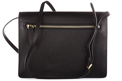 BURBERRY House Check Crossbody Bag in Black