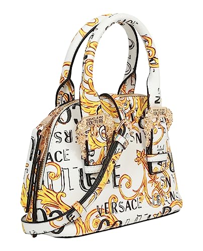 Versace Jeans Couture Logo handbags - white/gold feminist