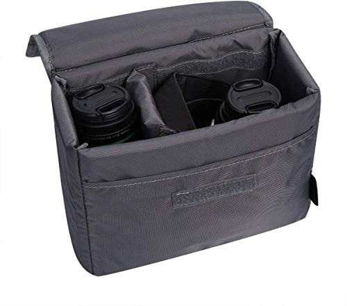 S-ZONE Camera Insert Bag for Sony Canon Nikon