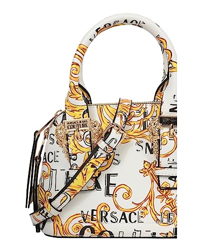 Versace Jeans Couture Logo handbags - white/gold feminist